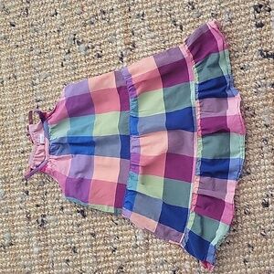 Gap 4t] plaid sleeveless top